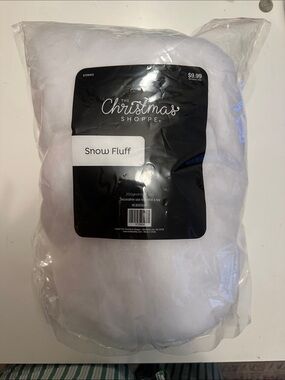 The Christmas Shoppe Snow Fluff - White Decorative Fill 200 grams (7 oz)